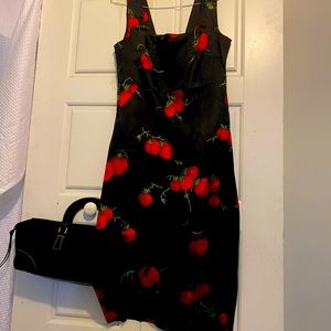Vintage RARE D&G Cherry Tomato print. Fits like a glove for size 2-4